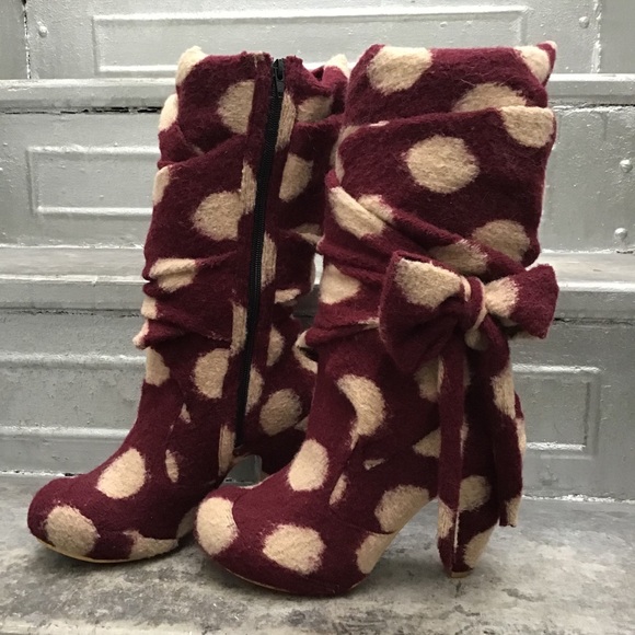 NWOT IRREGULAR CHOICE Party Pants Boots - Picture 3 of 9